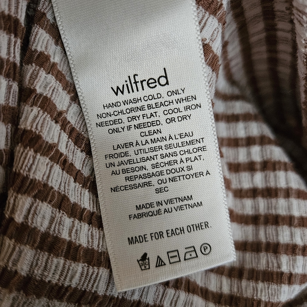 WILFRED Yacht T-Shirt Size Medium Aritzia - Picture 11 of 12